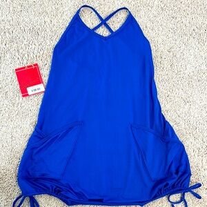 Tiger Friday Baby Soft Romper Dance Convention Wear CXL NWT Royal Blue
